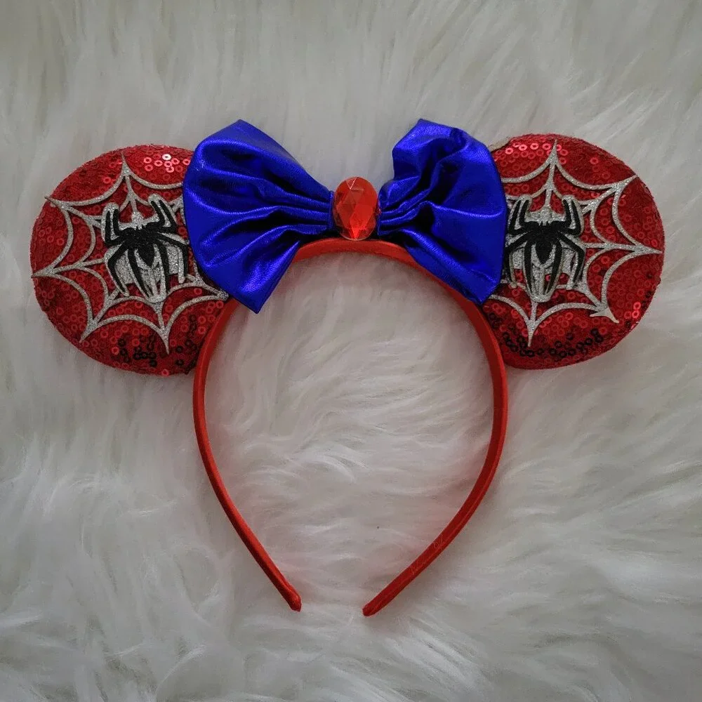 Spider Man Web Minnie Mouse Ears